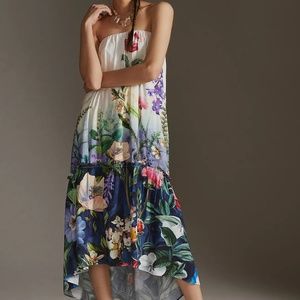 Strapless Maxi Dress Anthropologie - Just STUNNING! 🌸